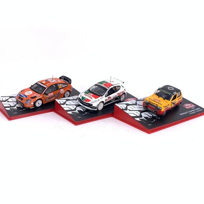 1:43 - Modelauto (3) - 3 Rallye Monte-Carlo Cars Colection, Hobby & Loisirs créatifs, Voitures miniatures | 1:5 à 1:12