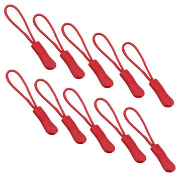Rits opener/sluiter (10 stuks) Rood, Ophalen of Verzenden, Nieuw