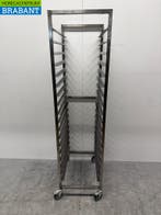 Acier inoxydable Hupfer Mobile Regal Cart 18 x 60/40 cm, Verzenden