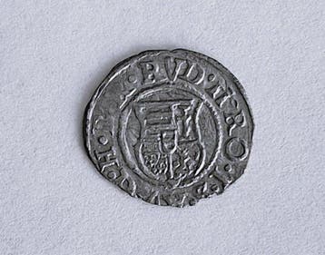 Hongarije. Ferdinand I. Denar 1545 - Kremnica mint (Zonder