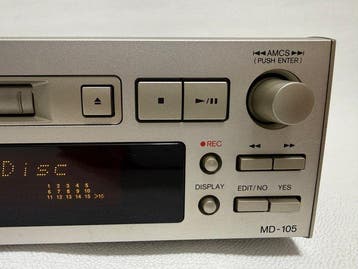 Onkyo - MD-105 - 100V Minidisc deck, TV, Hi-fi & Vidéo