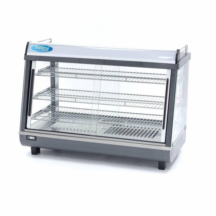 Vitrine chaude - 136 L - 91,5 cm - 3 étagères, Articles professionnels, Horeca | Équipement de cuisine, Autres types, Envoi
