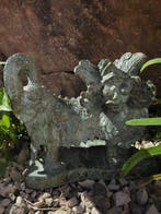 Brass old barong statue from Bali - Sculpture - Barong -, Antiek en Kunst