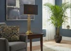 Lamp - Kolommen - Empire-stijl - Luxe - Brons, Messing