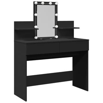 Kaptafel LED zwart: 63% korting! Retour deal, Huis en Inrichting, Tafels | Kaptafels, 100 tot 150 cm, Verzenden, 100 tot 150 cm