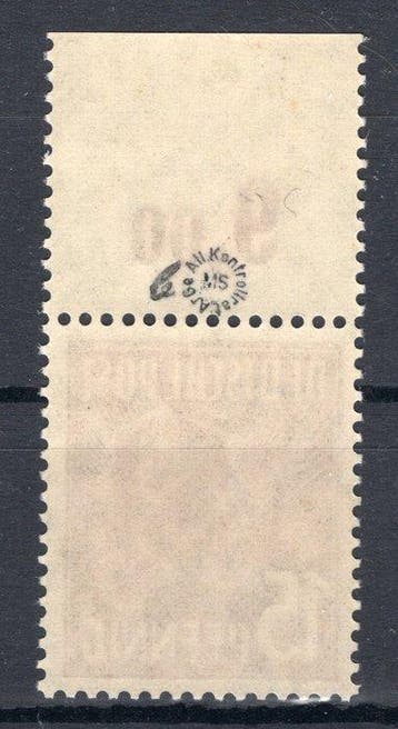 Geallieerde bezetting - Duitsland 1947 - 15 Pfennig Arbeider, Timbres & Monnaies