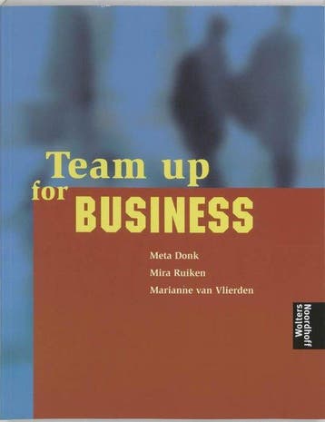 Team up for business Leerlingenboek - Donk, Verzenden, Nieuw
