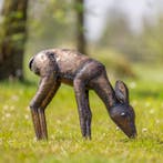 Sculpture dextérieur, Metalen hert - 500 mm - Métal - 2022