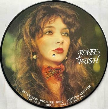 Kate Bush - Limited Edition Interview Picture Disc (LP 1987), Verzenden, Gebruikt