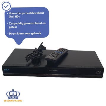 Panasonic DMP-BDT100 | 3D Blu-ray Speler | HDMI | DVD Speler, Verzenden, Gebruikt, Panasonic