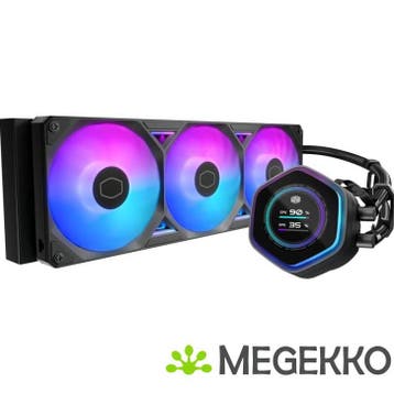 Cooler Master MasterLiquid Atmos II LCD 360 - Zwart, Verzenden