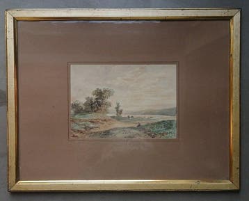 Paul Lauters (1806-1875) - Landschap in de Ardennen -