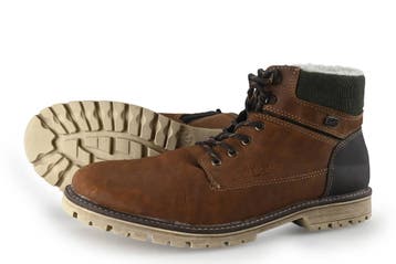 Rieker Veterboots in maat 44 Bruin, Kleding | Heren, Schoenen, Bruin, Verzenden, Boots, Zo goed als nieuw