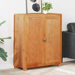 vidaXL Kast met opslag met de deur Bruin Bewerkt hout, Huis en Inrichting, Verzenden, Nieuw