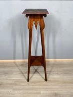 Plantentafel - Hout - houten plantentafel, Antiek en Kunst