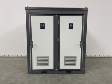 Veiling - RTE sanitairunit dubbele toiletcabine 205x128x230c