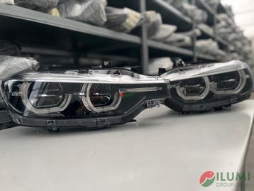 BMW F30 F31 BLACK FULL LED G+D KPL 7492615 7492616, Verzenden