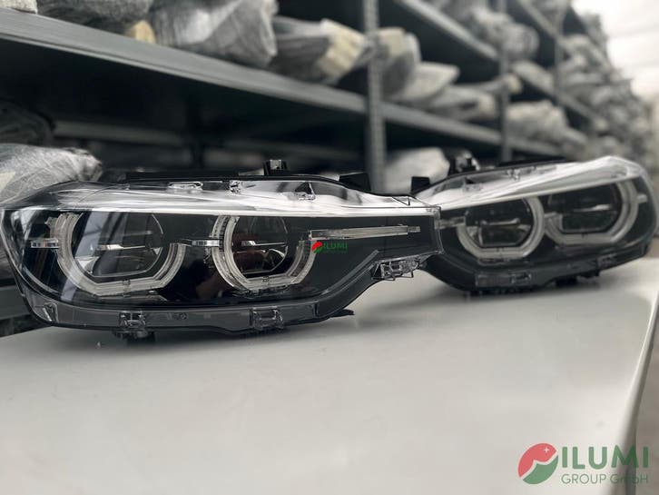 BMW F30 F31 BLACK FULL LED G+D KPL 7492615 7492616, Autos : Pièces & Accessoires, Éclairage, Envoi