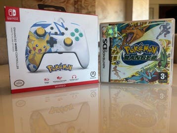Nintendo - DS - PowerA - Pokémon Ranger - Controller Cablato, Nieuw