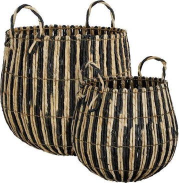2dekans | Mica Decorations Ronda Mand - Set van 2 - H40 x, Huis en Inrichting, Ophalen of Verzenden, Nieuw