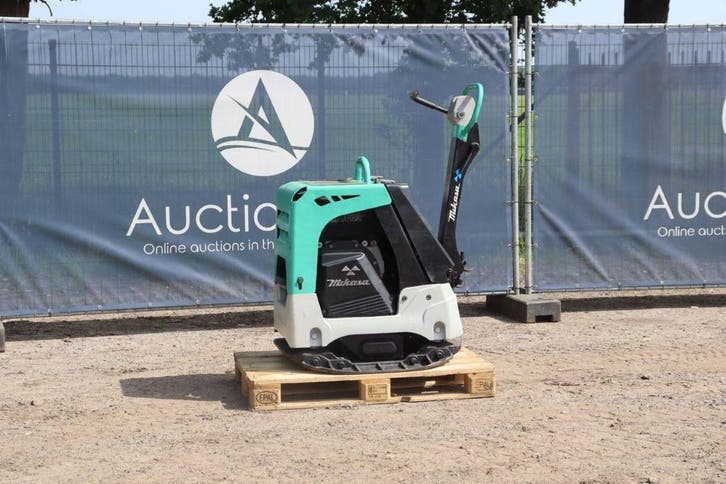 Veiling: Trilplaat Mikasa MVH-508DSZ Diesel 8.9kW 2014, Articles professionnels, Machines & Construction | Autre, Enlèvement