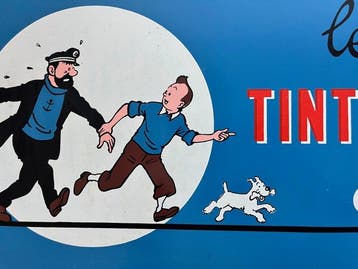 Tintin - 1 Metaalplaat - De Tintin- en Milou-albums -, Livres