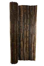 Zwarte bamboemat 25-35mm 100 x 180 cm, Tuin en Terras, Tuinschermen, Verzenden, Nieuw