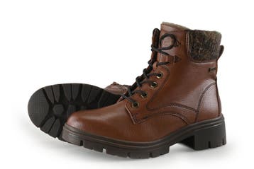 Jana Veterboots in maat 39 Cognac, Jana, Overige kleuren, Verzenden, Overige typen