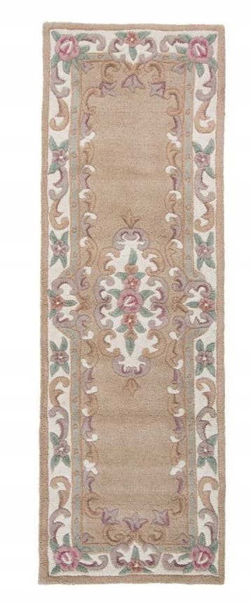 2dekans | Flair Rugs Lotus Premium Aubusson Fawn Wollen, Ophalen of Verzenden