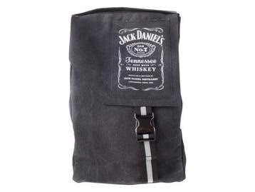 Veiling - Jack Daniels | Stoere Vintage Canvas Rugzak met I