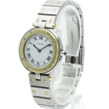 Cartier - Santos Round - Femme - 1990-1999, Nieuw
