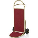 Bagage Steekwagen | SPRINT | RVS | Goudkleurig/Rood |, Verzenden, Nieuw in verpakking