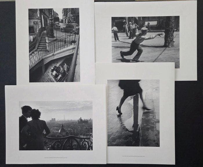Willy Ronis (1910–2009) - 4 tirages de Ronis : Les amoureux, Antiek en Kunst, Kunst | Designobjecten