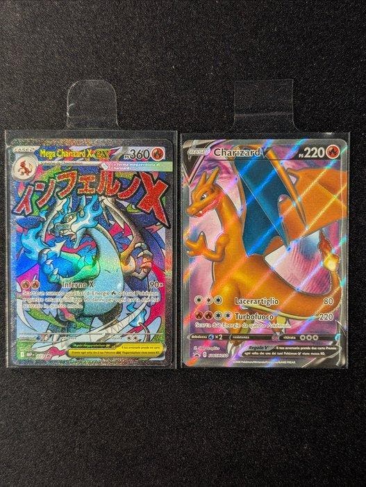Pokémon - 2 Card - Charizard Foil, Full art - XY, Hobby & Loisirs créatifs, Jeux de cartes à collectionner | Pokémon