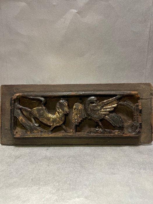 Traditioneel handgesneden houtsnijwerk - Hout - Wong - China, Antiek en Kunst, Antiek | Overige Antiek