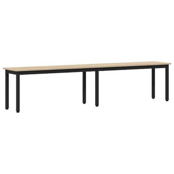 Bank Sonoma Eiken 200x35cm - 40% korting! Stevige, prakti..., Verzenden, Minder dan 75 cm, Zo goed als nieuw, Rechte bank