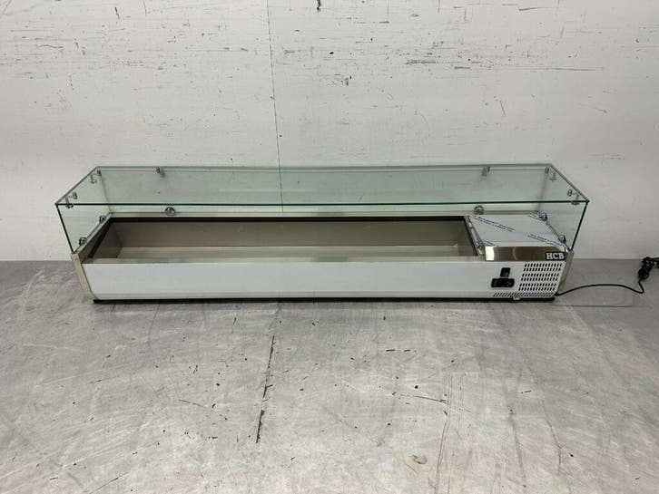 Vitrine de comptoir en acier inoxydable Countertop chiller, Articles professionnels, Horeca | Équipement de cuisine, Envoi