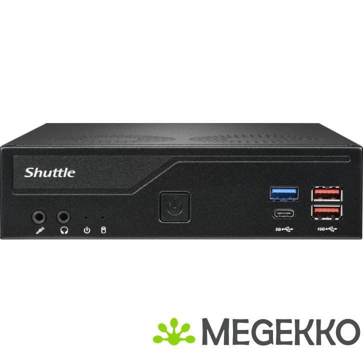Shuttle Slim PC DH770 , S1700, 2x HDMI, 2x DP , 2x 2.5G LAN,, Computers en Software, Desktop Pc's, Nieuw, Verzenden