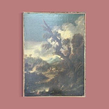 Jan Frans Van Bloemen (1662-1749), Workshop of - Paesaggio