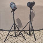 Bresser BRT-200B 2x 200W Studio Flitsset | Nette Staat, Audio, Tv en Foto, Fotografie | Fotostudio en Toebehoren, Ophalen of Verzenden