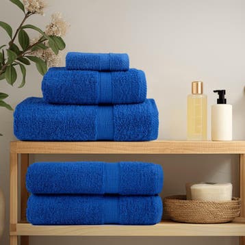 vidaXL Premium washandjes SOLUND 10 stuks blauw 30x30 cm 600, Huis en Inrichting, Verzenden, Nieuw