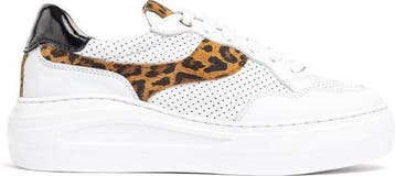 UNISA FUSTA_GRA_LEO Dames Sneakers - WHIT/CANNE - Maat 41, Verzenden