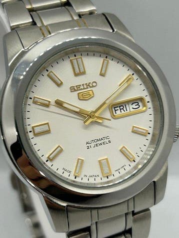Seiko - Seiko 5 Automatic Day-Date - Zonder minimumprijs -