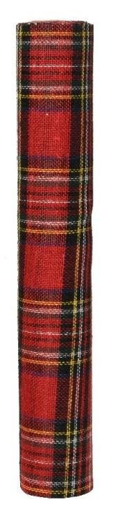 Decostof tafelloper tartan schotse ruit multi polyester, Huis en Inrichting, Woonaccessoires | Kunstplanten en Kunstbloemen, Nieuw