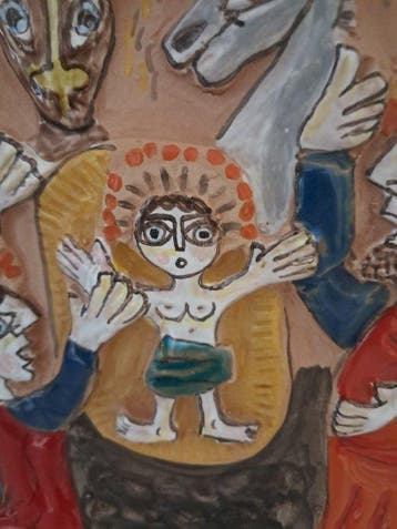 De Simone - Wandbord - Keramiek