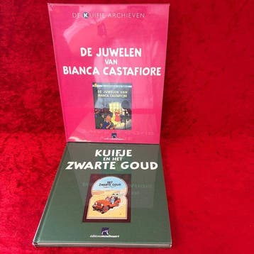 Kuifje 10 en 19 - Kuifje en het zwarte goud. en. De juwelen, Livres, BD