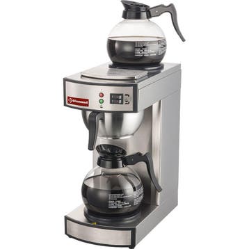 Koffiepercolator | 1 Groep + 2 Platen | 2.23kW |, Verzenden