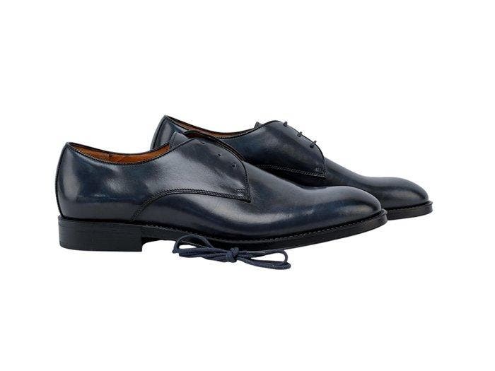 TESTONI - 8 UK - 42 IT - Salerno Derby Burnished Calf, Kleding | Heren, Schoenen