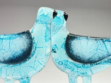Studio Habrat - Beeldje - Seagulls – Coastal Elegance (2) -, Antiek en Kunst