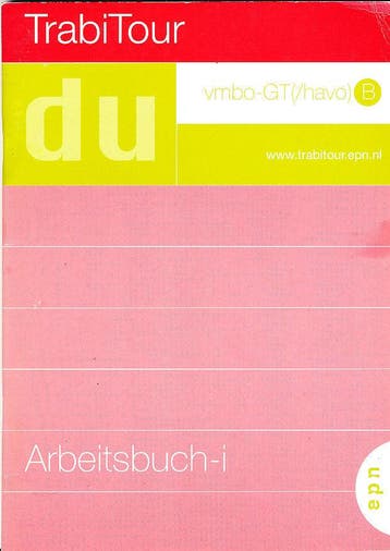 Trabitour Duits Werkboek I VMBO-GT (Havo) B, Boeken, Schoolboeken, Verzenden, Nieuw